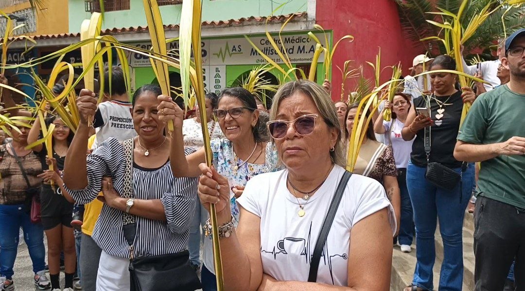 Charallave inició Semana Santa con fe en Jesús en el Huerto