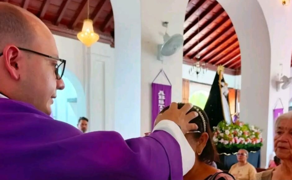 Realizan unción de los enfermos en San Francisco de Yare