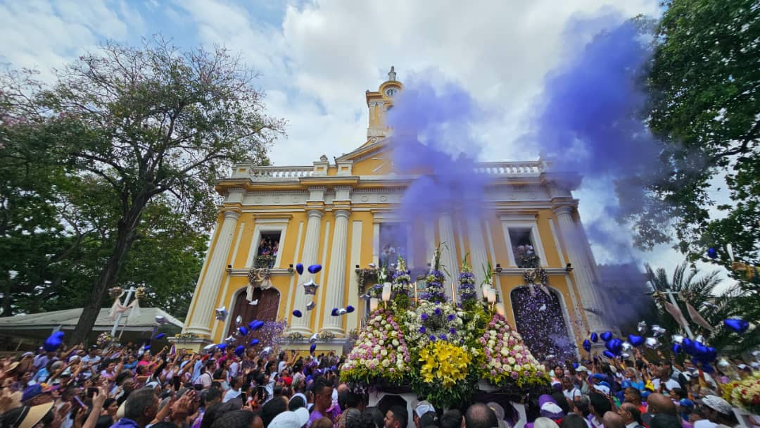 Charallave se vistió de morado en una jornada histórica de devoción y tradición