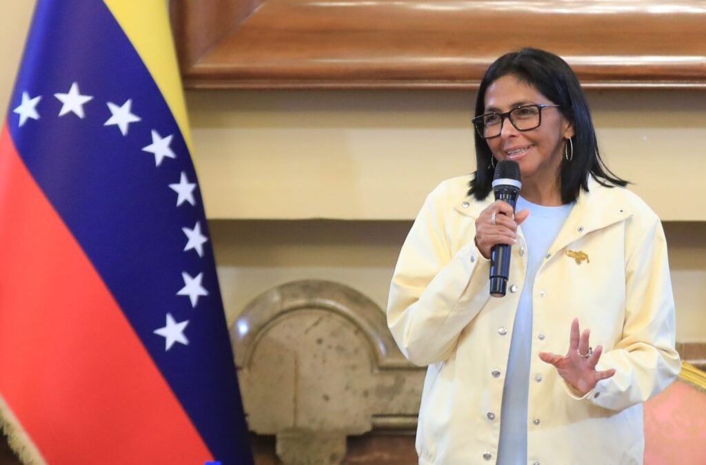 Presidenta (E) Delcy Rodríguez dará un mensaje por el futuro y los cambios que Venezuela necesita este 8 de abril