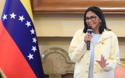 Presidenta (E) Delcy Rodríguez dará un mensaje por el futuro y los cambios que Venezuela necesita este 8 de abril