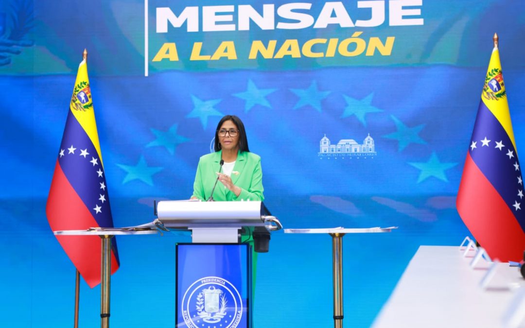 Delcy Rodríguez: El 1 de mayo haremos un aumento salarial responsable