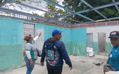 Gobierno de Miranda inició trabajos de rehabilitación integral en escuela Dolores González