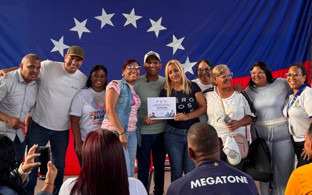 Ocho comunas de Guarenas reciben financiamiento para sus segundos proyectos comunitarios