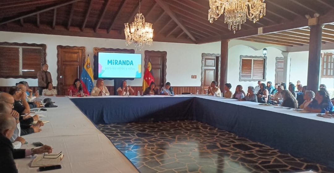 Establecen ruta de trabajo para fortalecer protección en niños niñas y adolescentes mirandinos