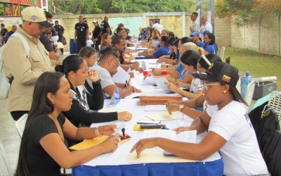 Atendidas más de 1.200 familias de Charallave en jornada de Tribunal Móvil