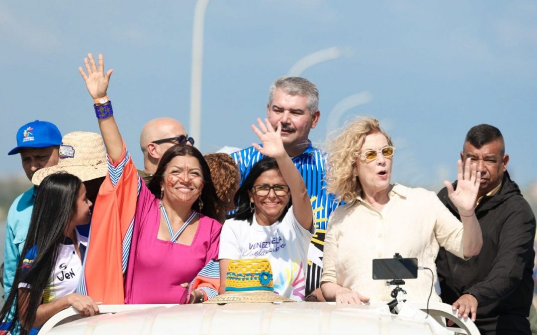 Presidenta (E) Delcy Rodríguez lidera Gran Peregrinación Nacional por una Venezuela libre de sanciones y en paz