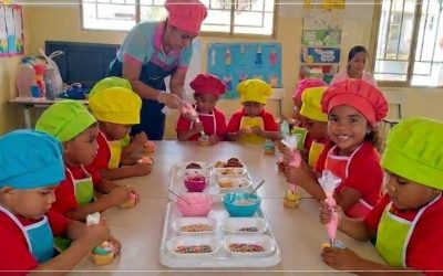 Niños de Barlovento se inician en el mundo del emprendimiento con taller de repostería