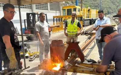 Instalarán nuevos rieles de rodamiento en Metro Los Teques