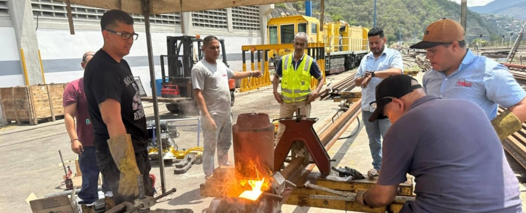 Instalarán nuevos rieles de rodamiento en Metro Los Teques