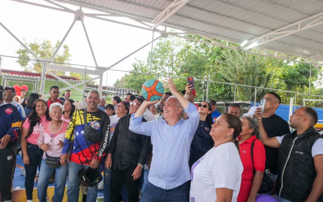 Cancha de usos múltiples de El Manguito 3 ya cuenta con su techo