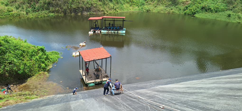 Fortalecen sistema de bombeo de agua potable en Embalse la Pereza 2