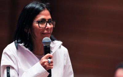 Delcy Rodríguez dice que recursos congelados en el FMI serán invertidos en servicios públicos