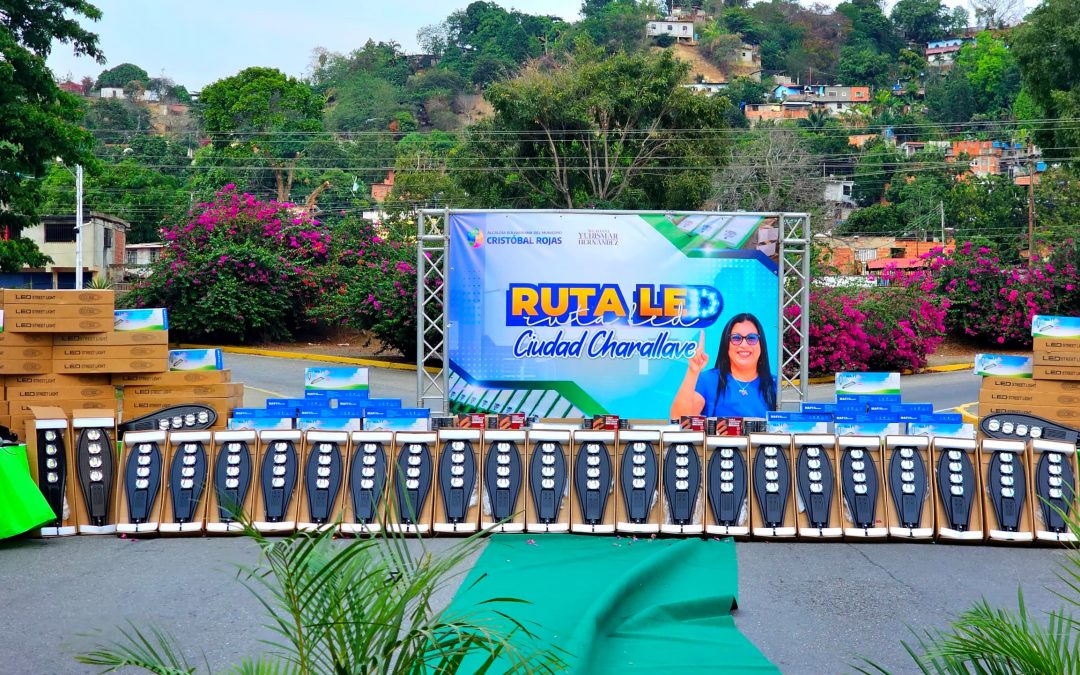Alcaldía de Charallave culmina Ruta LED en parroquia Las Brisas del Tuy