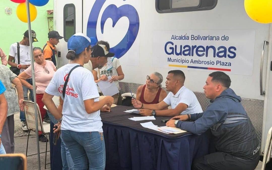 Más de 500 familias atendidas con jornada integral en el sector 29 de Julio de Guarenas