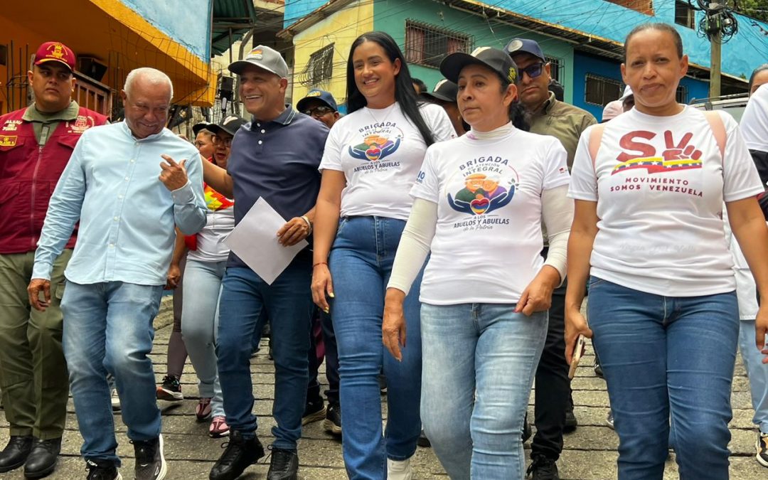 Miranda activa brigadas para protección social de adultos mayores en Petare