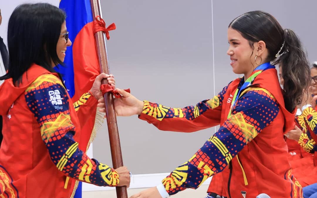 Delcy Rodríguez recibió a delegación subcampeona de Juegos Suramericanos de la Juventud 2026