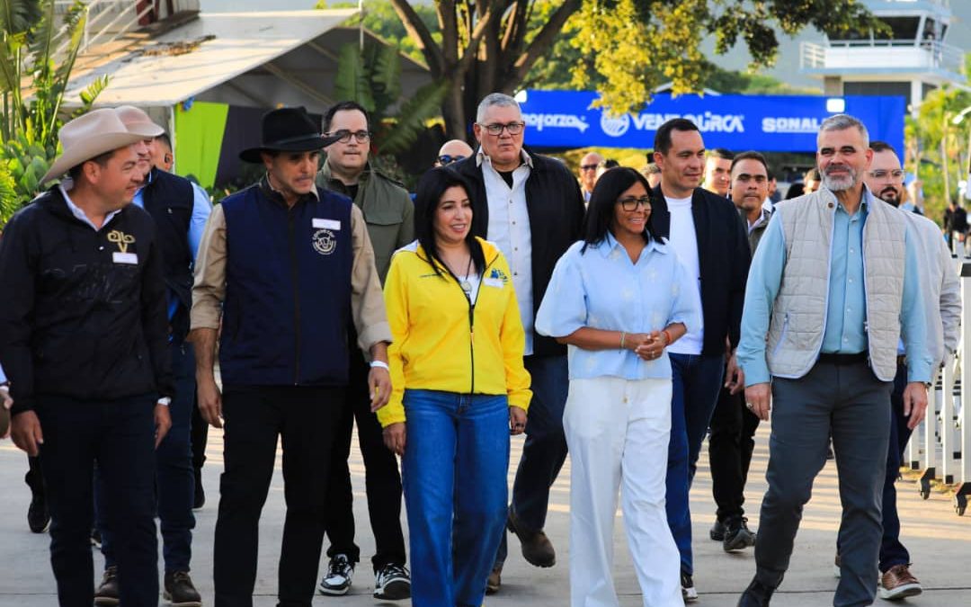Presidenta (E) Delcy Rodríguez inauguró la IV Expoferia Nacional Bufalina, Caprina y Ovina