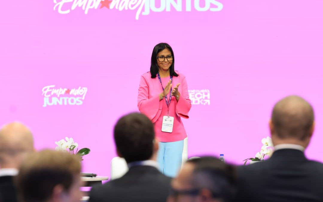 Presidenta Delcy Rodríguez impulsa soberanía económica en el II Congreso Internacional de Emprendedores