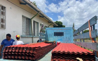 CEIN Miranda recibió insumos para la rehabilitación integral de techo