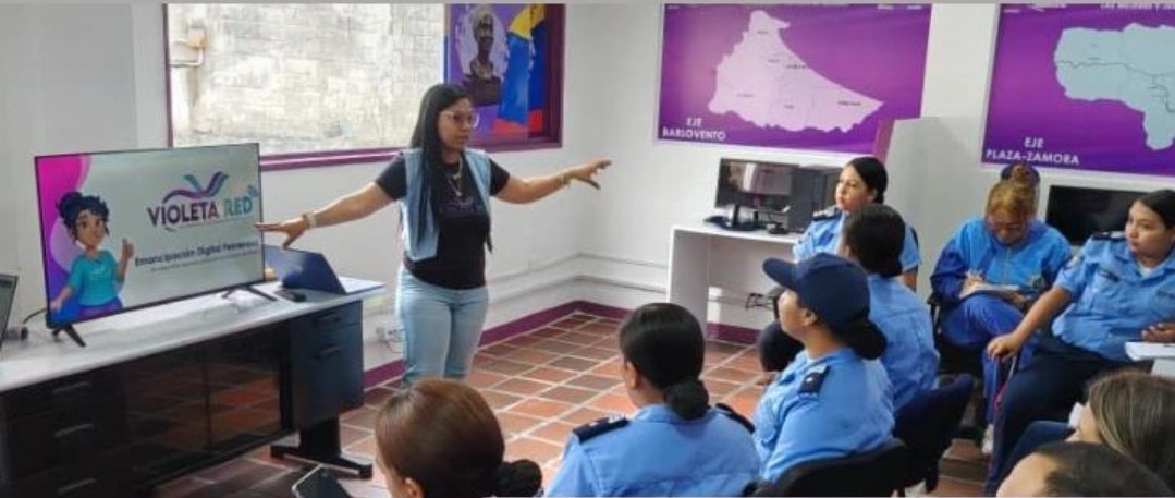 Ofrecieron taller de formación sobre uso de la App de Violeta Red