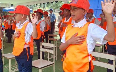 ​Policía de Miranda juramentó a 40 nuevos Brigadistas Escolares en Paz Castillo