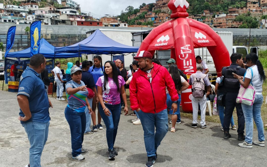 Miranda atendió a más de 800 familias con gran jornada integral en Los Teques