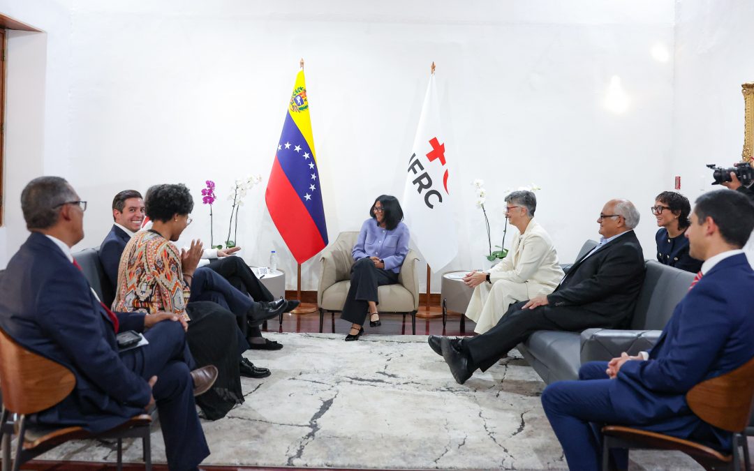 Gobierno de Venezuela y Cruz Roja Internacional fortalecerán sistema de asistencia y protección social