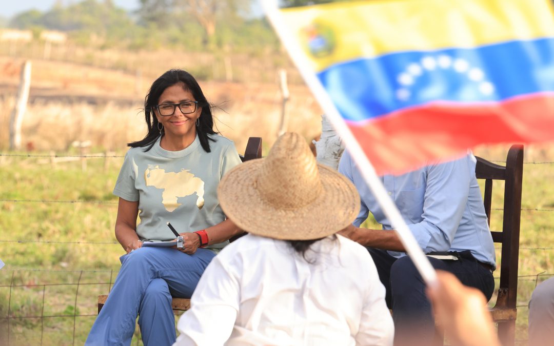 Presidenta Delcy Rodríguez fomenta en Bolívar un modelo  económico soberano