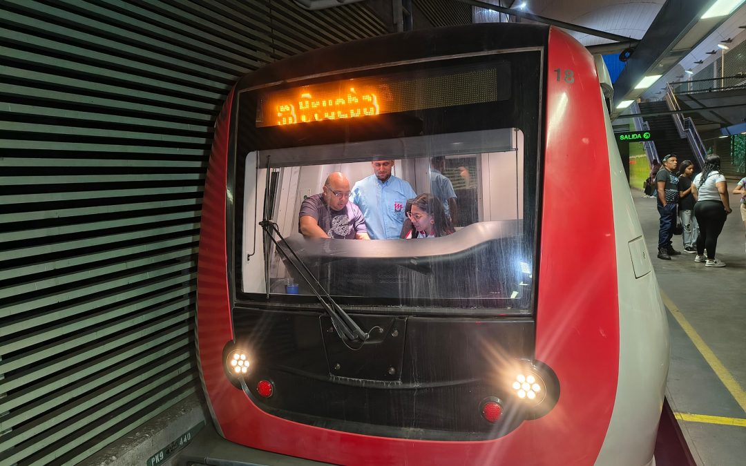 Metro Los Teques recupera y pone operativo Tren Metrópolis número 18