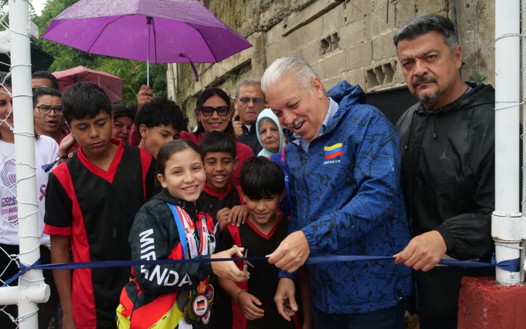 Gobierno de Miranda inaugura obras en Los Salias para elevar la calidad de vida de sus vecinos