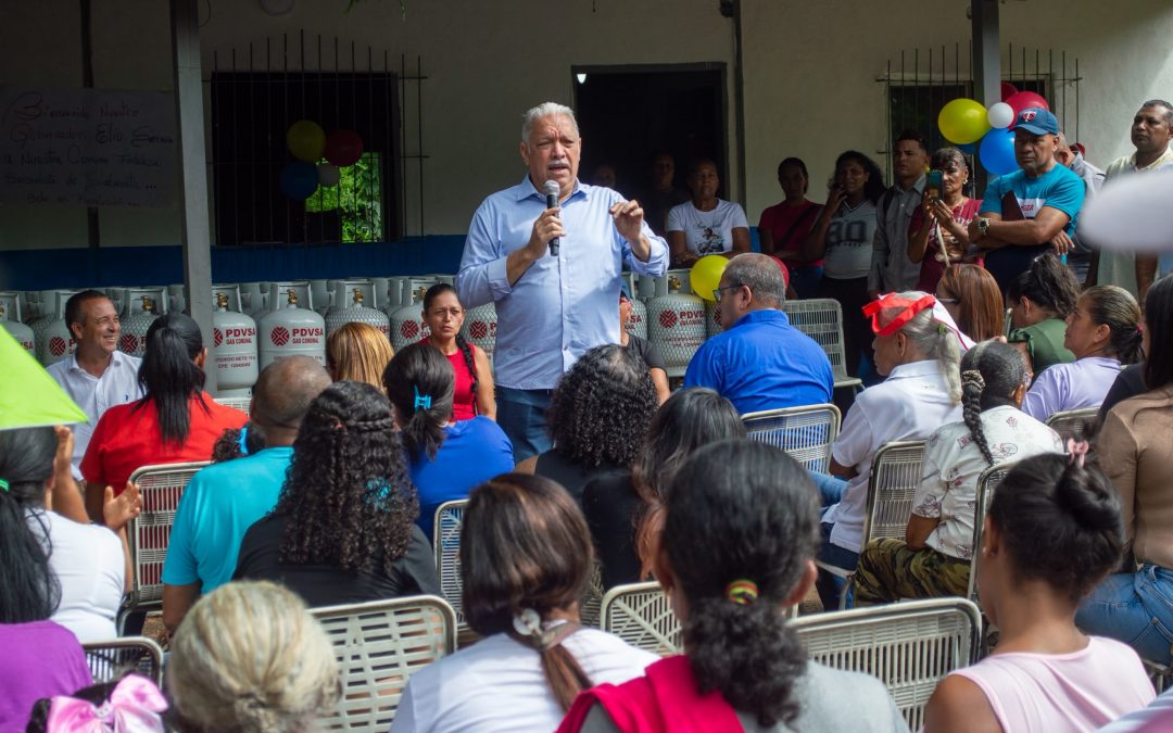 Comuna La Fortaleza de Tácata recibe 220 cilindros de gas gracias a la Consulta Popular