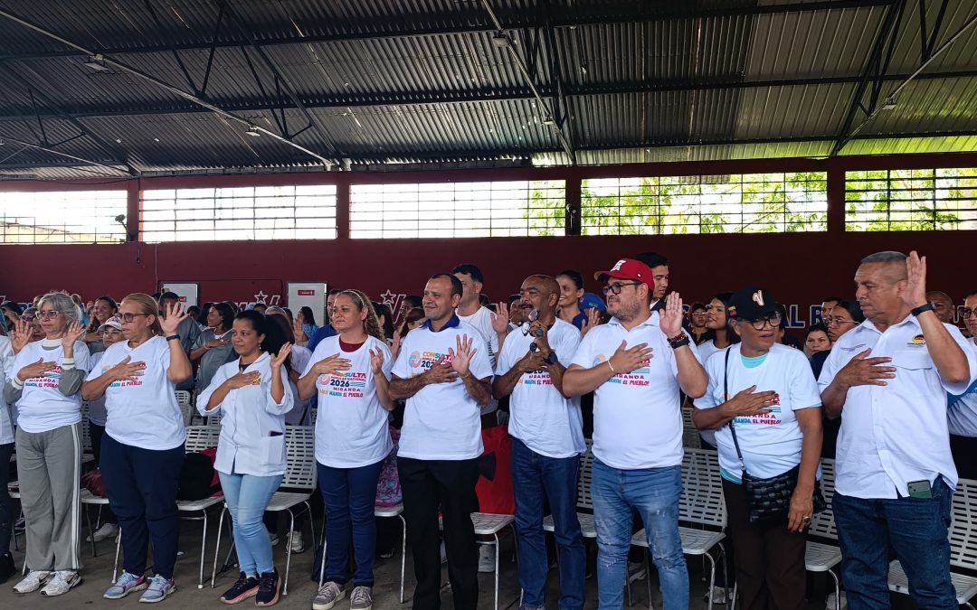 Juramentan en Charallave Comando de Campaña del sector Salud para la Consulta Popular del 12J