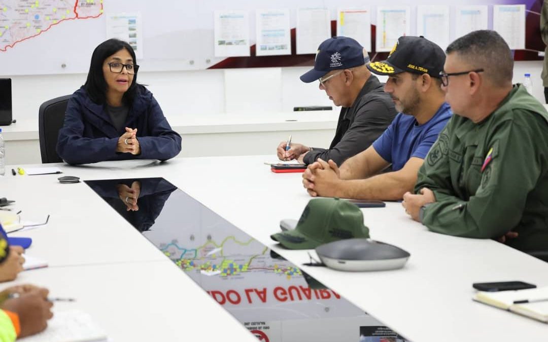 Presidenta encargada Delcy Rodríguez informa 589 fallecidos y 2.980 heridos tras terremotos del 24 de junio