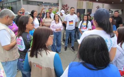 Constatan buen funcionamiento de campamento transitorio en Cristóbal Rojas