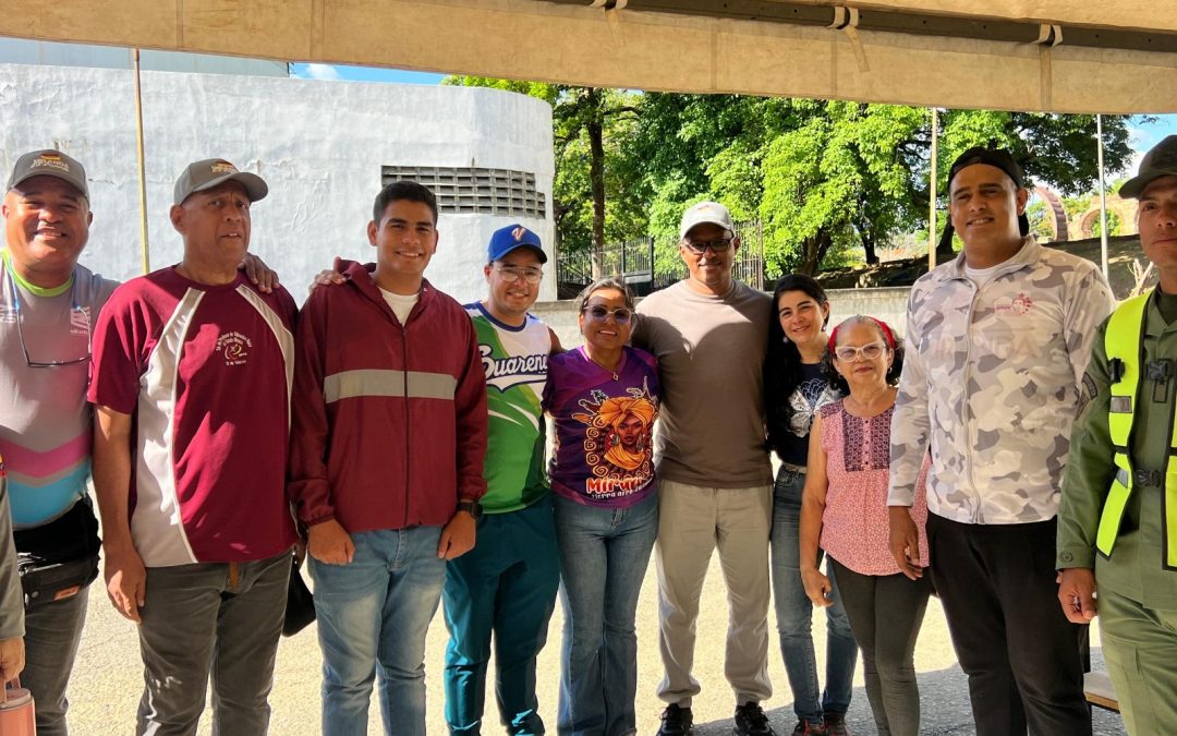 Activan talleres de patrimonio, deporte y recreación en campamento transitorio de Trapichito