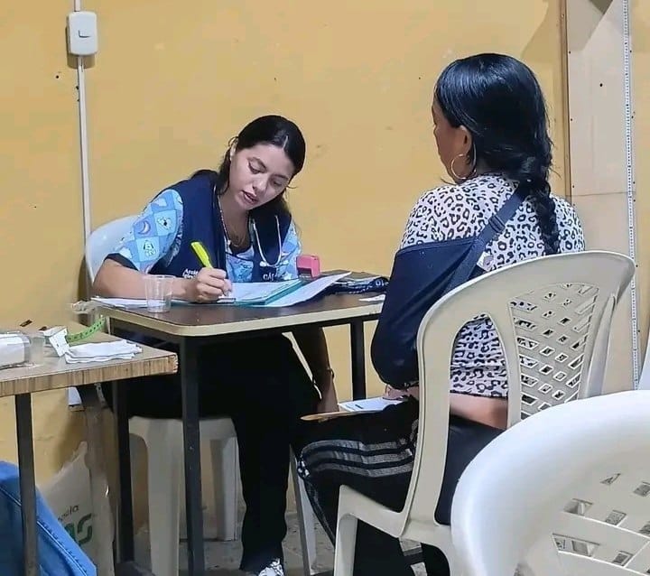 Cáritas de Venezuela activó jornada médica en la iglesia de Ocumare del Tuy para afectados del doble terremoto