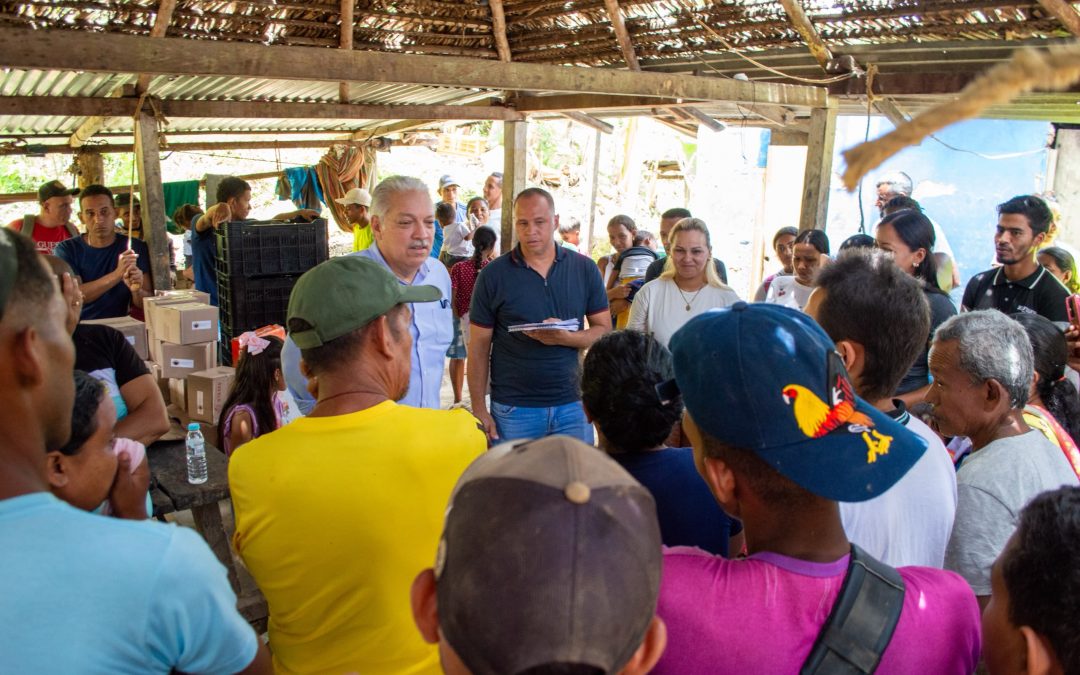 Gobernación de Miranda refuerza atención especial en el sector El Jobito de Acevedo por inundaciones
