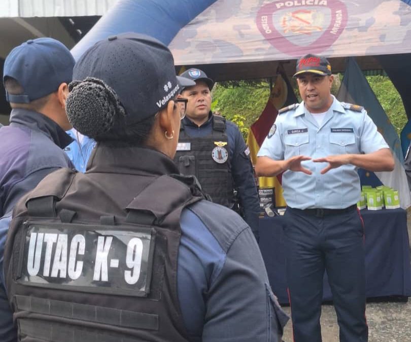 Policía de Miranda ratifica su compromiso con el pueblo