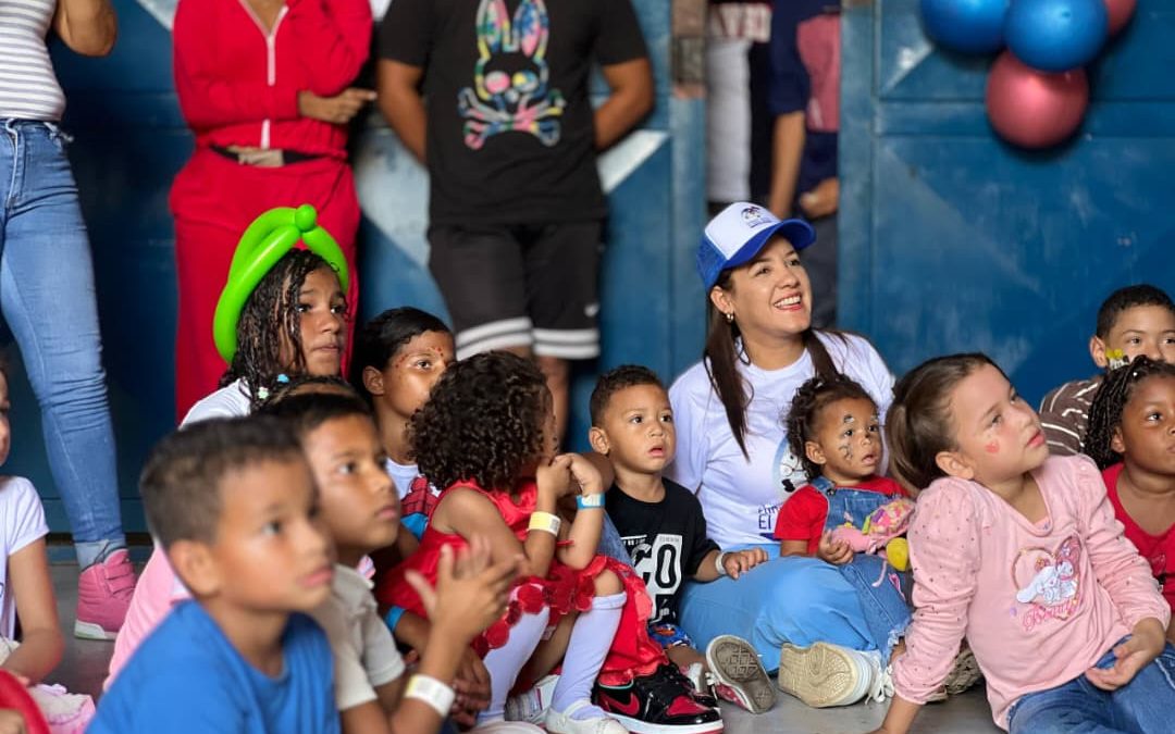 Fundación Niño Simón Miranda regaló sonrisas y juguetes a 500 niños de campamentos transitorios