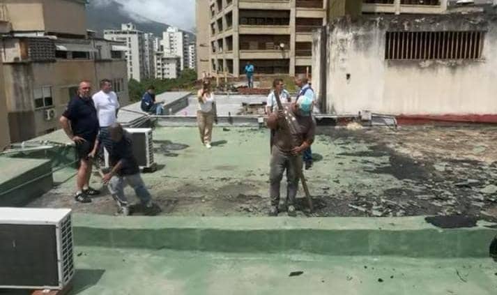 Iniciaron trabajos de reparación en edificio San José tras terremotos del 24 de junio