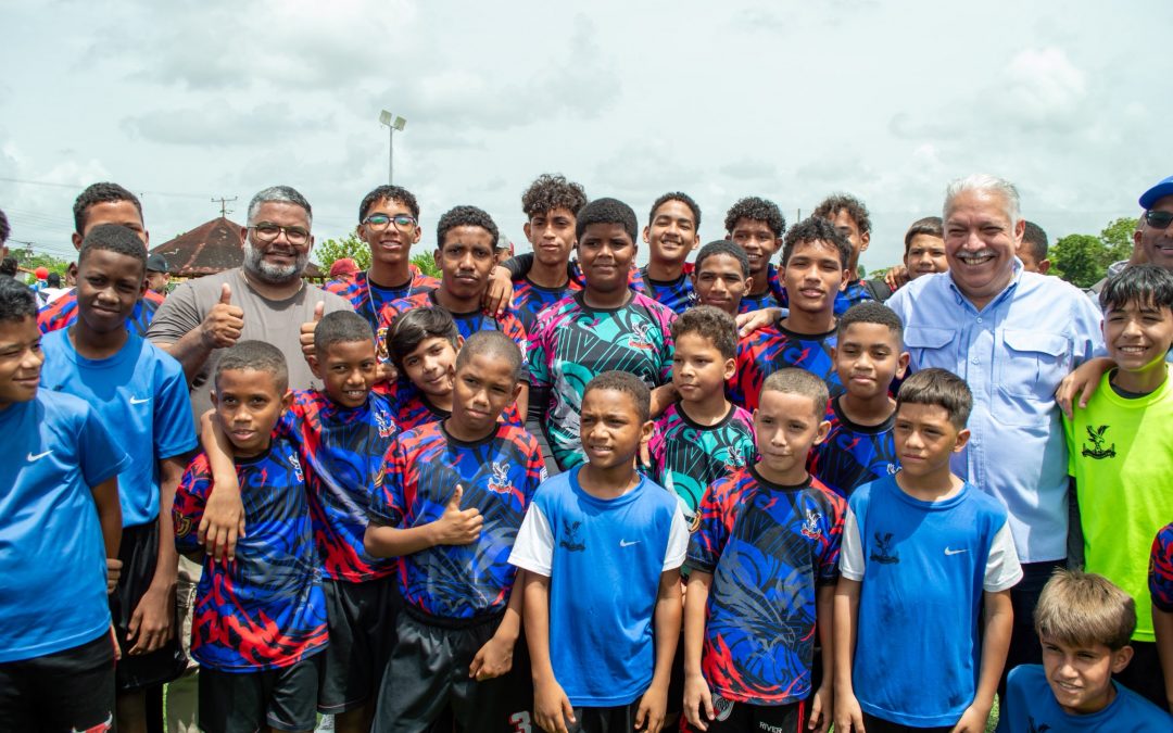 Más de 1900 familias de Mamporal disfrutarán de espacios deportivos remozados