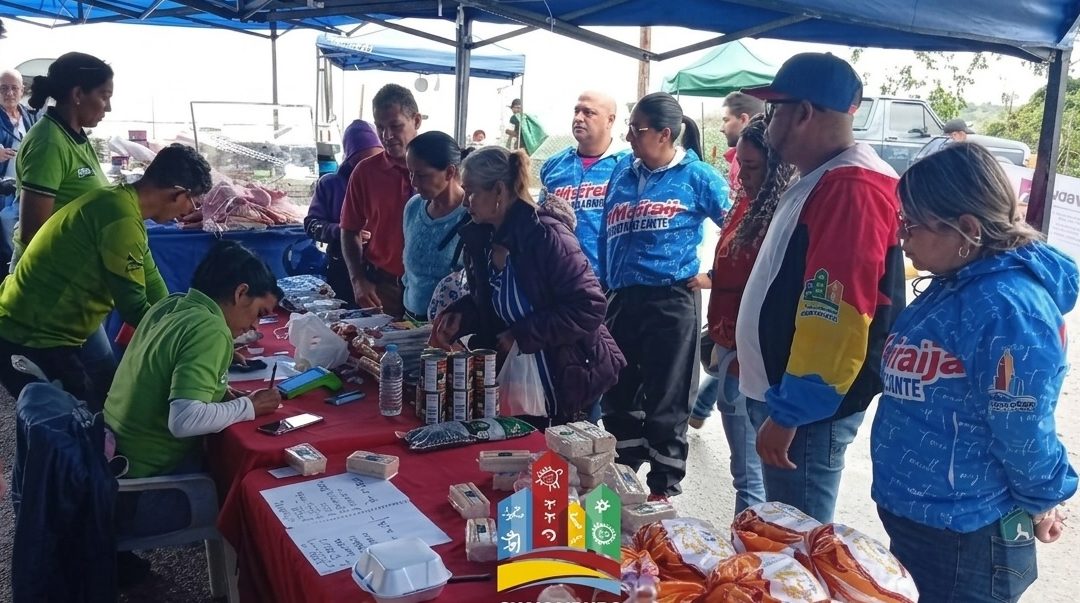 Más de 1.500 familias mirandinas fueron atendidas con la Feria del Campo Soberano en Guaicaipuro
