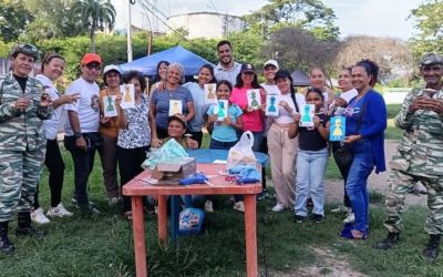Ruta de la Esperanza llevan juegos tradicionales a niños del campamento U.E.P. Madre María en Santa Teresa del Tuy