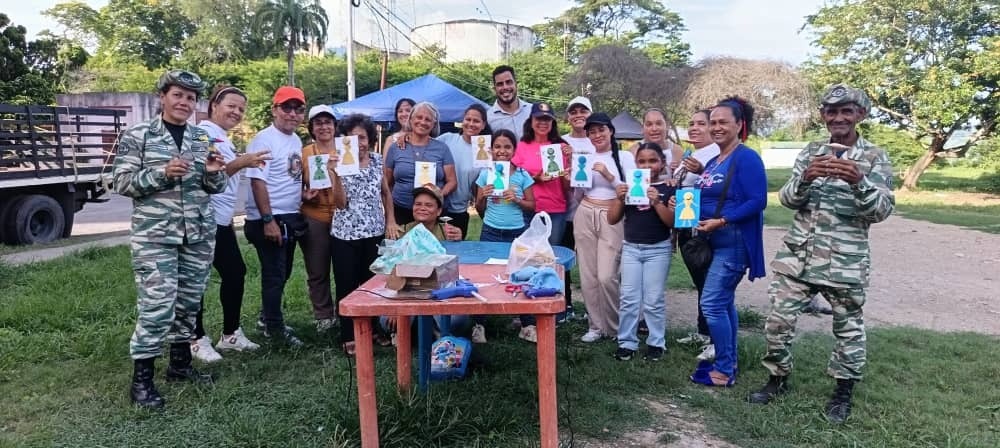 Ruta de la Esperanza llevan juegos tradicionales a niños del campamento U.E.P. Madre María en Santa Teresa del Tuy