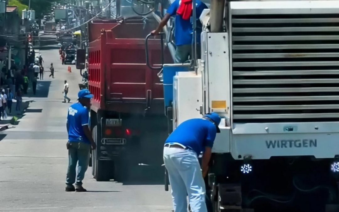 Inician Plan de Asfaltado y embellecimiento vial en el municipio Independencia