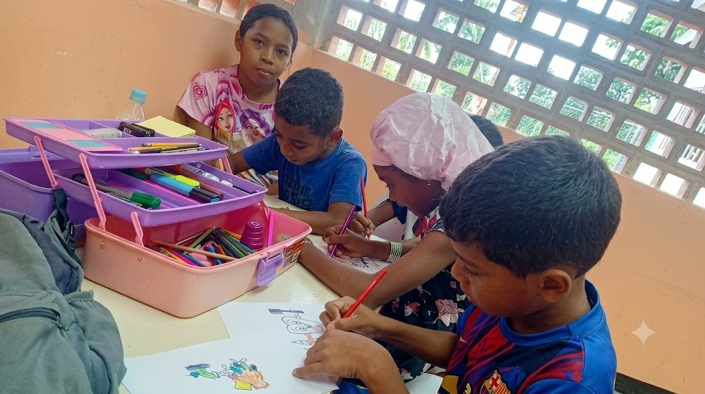 Ruta de la Esperanza fortalece atención cultural en Campamento Transitorio Mamá Rosa de Baruta