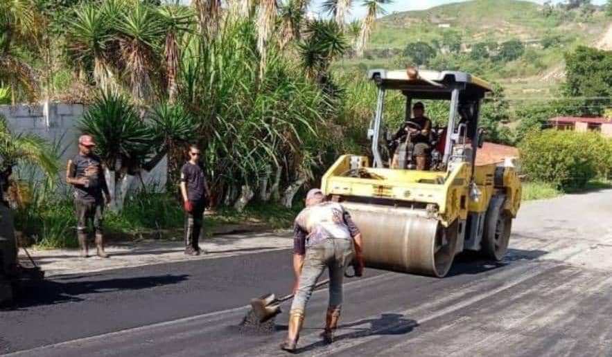 En Guaicaipuro se colocaron 5.370 toneladas de asfalto en primeros siete meses de 2026