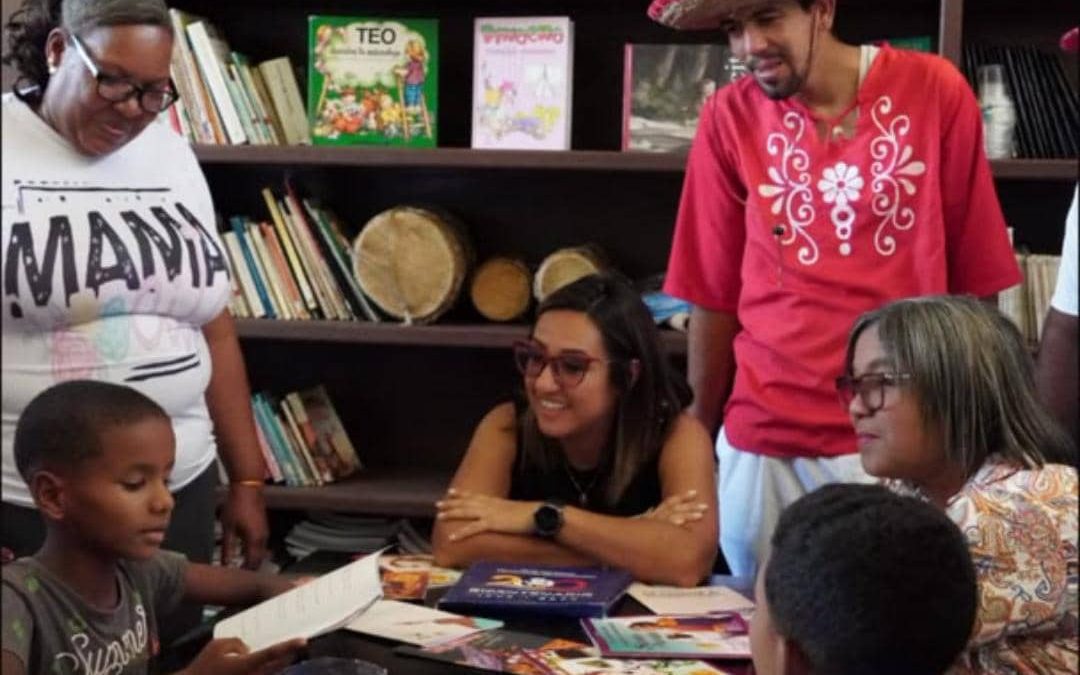Despliegan el Plan Nacional de Lectura Bicentenario en el campamento Juan Pablo Sojo de Brión