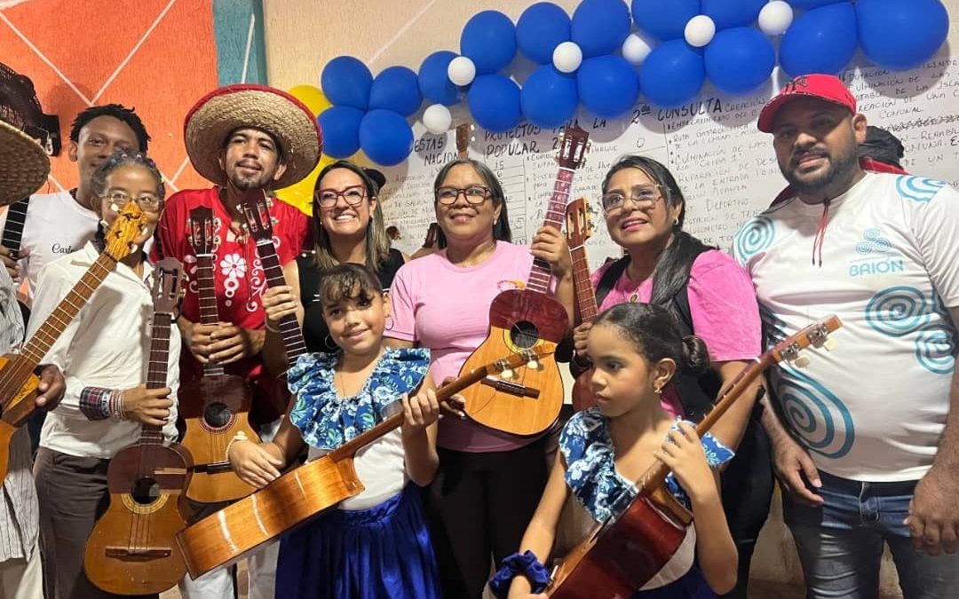 Dotan de cuatros venezolanos a la Casa de la Cultura en la Comuna Cacique Higoroto